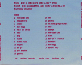 pusa live from satellite 6 back cover