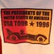 white usa tour 1996 shirt