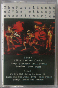 debut album - aussie cassette tape cover